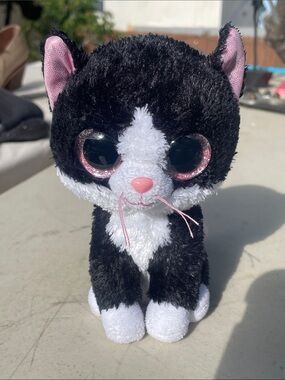 TY  Black & White Kitten